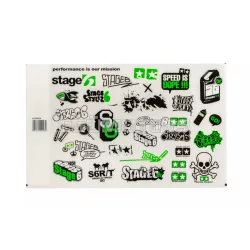 Stage6 matricaszett A4 zöld