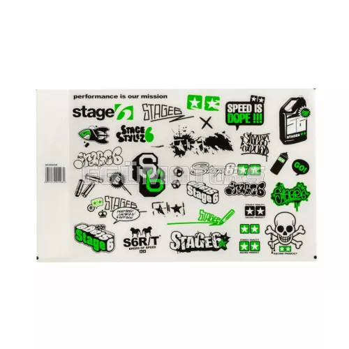 Stage6 matricaszett A4 zöld