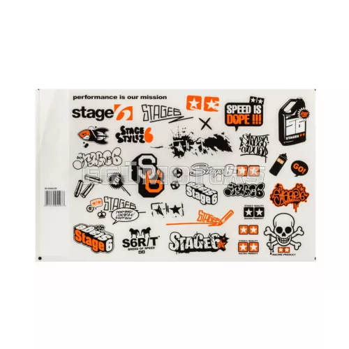 Stage6 matricaszett A4 narancssárga