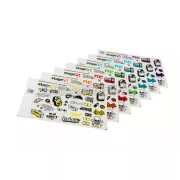 Stage6 matricaszett A4 piros