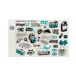 Stage6 matricaszett A4 türkiz