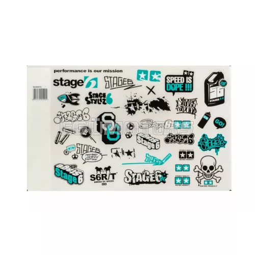 Stage6 matricaszett A4 türkiz