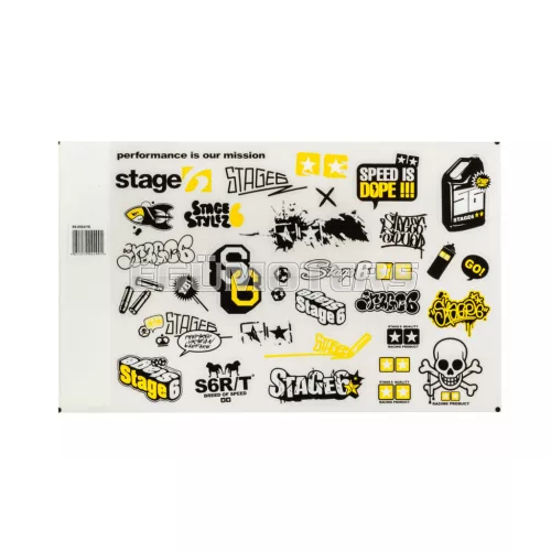 Stage6 matricaszett A4 sárga