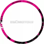 Stage6 felni matrica készlet 10" pink / fekete