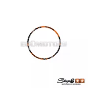 Stage6 felni matrica készlet robogóhoz 10" narancssárga