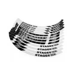 Stage6 felni matrica készlet robogóhoz 10" fehér