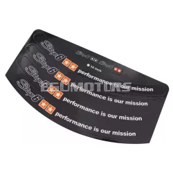 Stage6 felni matrica, 10-es, fekete