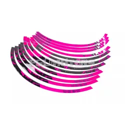 Stage6 felni matrica készlet 12" pink / fekete