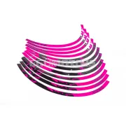 Stage6 felni matrica készlet 12" pink / fekete