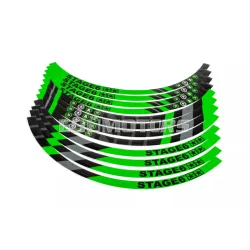 Stage6 felni matrica készlet robogóhoz 12" zöld