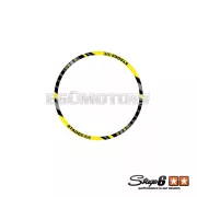 Stage6 felni matrica készlet robogóhoz 12" sárga