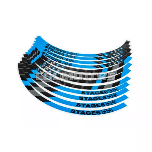 Stage6 felni matrica készlet robogóhoz 13" kék