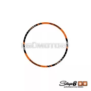 Stage6 felni matrica készlet robogóhoz 13" narancssárga