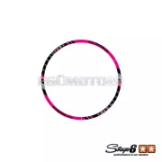 Stage6 felni matrica készlet robogóhoz 13" pink