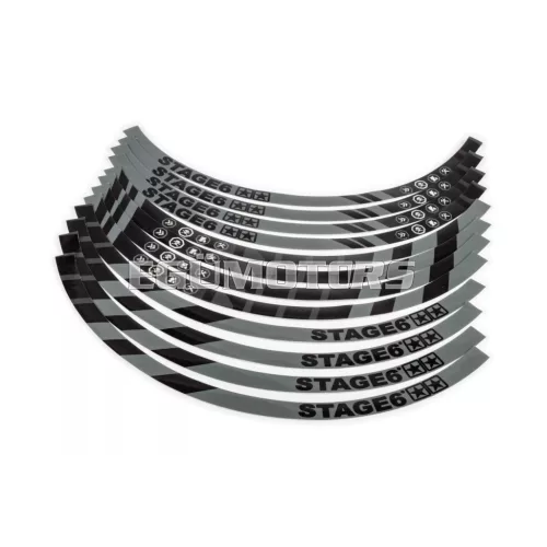 Stage6 felni matrica készlet 17" fekete