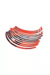 Rim Sticker Kit 17" Stage6 red / black