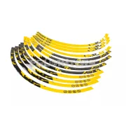 Stage6 felni matrica készlet 17" sárga / fekete