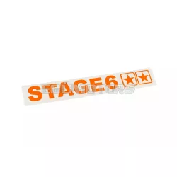 Stage6 plottervágott matrica 110x33mm narancssárga