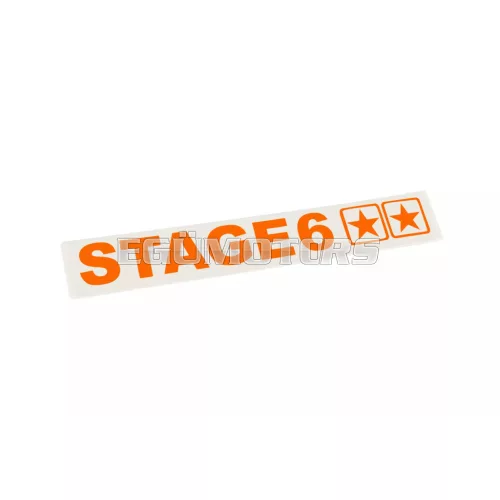 Stage6 plottervágott matrica 110x33mm narancssárga