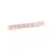 Stage6 plottervágott matrica 110x33mm piros