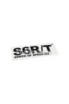Sticker Stage6 R/T 140x48mm Black