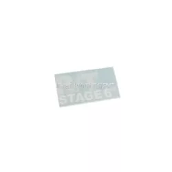 Sticker Stage6 R/T Stripes 70x35mm White
