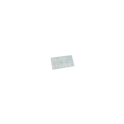 Sticker Stage6 R/T Stripes 70x35mm White