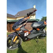 Stage6 grafikai szett Yamaha Aerox 2013-ig, narancssárga / fekete