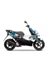 Stage6 grafikai szett Yamaha Aerox 2013-ig, kék / fekete