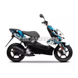 Stage6 grafikai szett Yamaha Aerox 2013-ig, kék / fekete