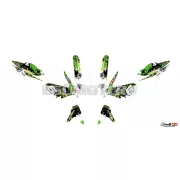 Stage6 grafikai szett Yamaha Aerox 2013-ig, zöld / fekete