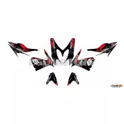 Stage6 grafikai szett Yamaha Aerox 2013-ig, piros / fekete