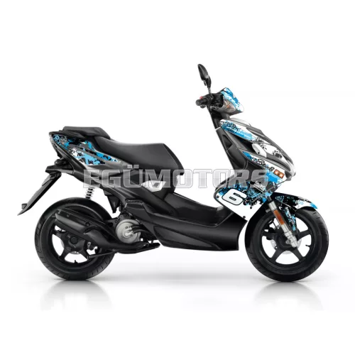 Stage6 grafikai szett Yamaha Aerox 2013-tól, kék / fekete