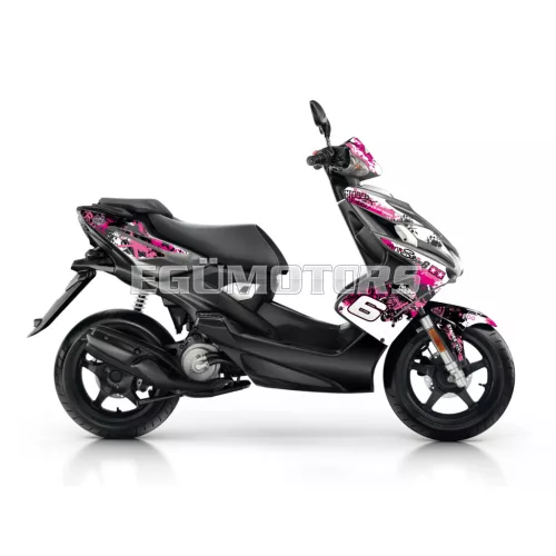 Stage6 grafikai szett Yamaha Aerox 2013-tól, pink / fekete