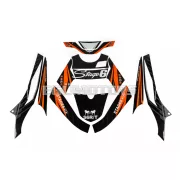 Stage6 grafikai szett Yamaha BWs 2004-től, narancssárga