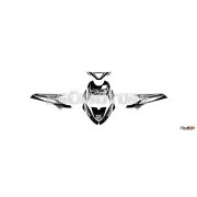 Stage6 grafikai szett Yamaha BWs 2004-től, fehér