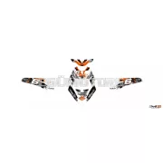 Stage6 matrica szett Yamaha BWs 2004-től, narancssárga / fehér