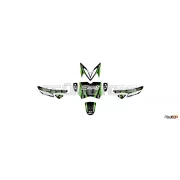 Stage6 grafikai szett Yamaha Slider, zöld