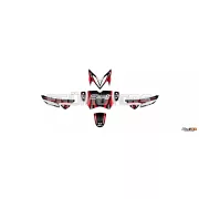 Stage6 grafikai szett Yamaha Slider, piros