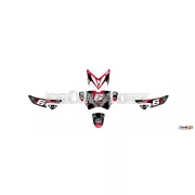 Stage6 grafikai szett Yamaha Slider / Stunt, piros / fekete