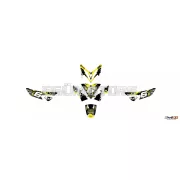 Stage6 grafikai szett Yamaha Slider / Stunt, sárga / fekete