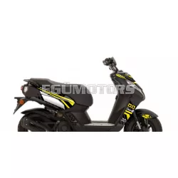 Stage6 grafikai szett Peugeot Streetzone, sárga