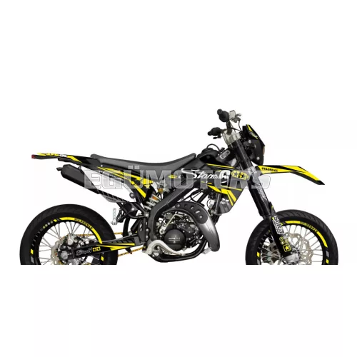 Stage6 grafikai szett Rieju MRT (2009-2021), sárga