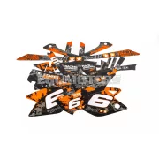 Stage6 grafikai szett Rieju MRT (2009-2021), narancssárga / fekete