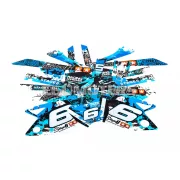 Stage6 grafikai szett Rieju MRT (2009-2021), kék / fekete