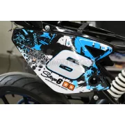 Stage6 grafikai szett Rieju MRT (2009-2021), kék / fekete