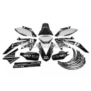 Stage6 grafikai szett Honda HM 50, fekete