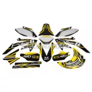 Stage6 grafikai szett Honda HM 50, sárga