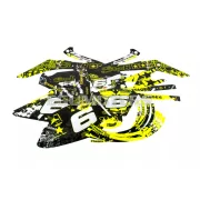 Stage6 grafikai szett Honda HM 50, sárga / fekete