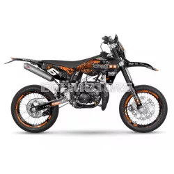   Stage6 grafikai szett Sherco SM-R 50 2018-tól, narancssárga / fekete